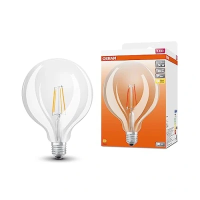 Afbeelding van OSRAM 4099854054174 LED lamp Energielabel E (A G) E27 Globe 7 W = 60 Warmwit (Ø x h) 125 mm 1 stuk(s)