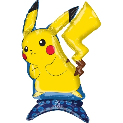 Afbeelding van Pikachu Reuze ballon staand 45x61cm per stuk