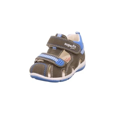 Afbeelding van Superfit Freddy jongenssandalen, groen/blauw 7000, 21 EU, Groen Blauw 7000