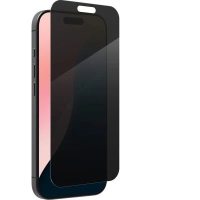 Afbeelding van ZAGG Screen Protector Geschikt voor Apple iPhone 16 Pro InvisibleShield Glass Elite Privacy Gemakkelijke Installatie Antibacterieel