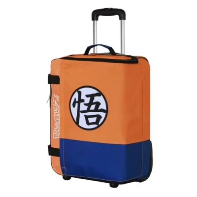 Afbeelding van Dragon Ball Symbol opvouwbare cabinekoffer, Meerkleurig, 20 x 40 55 cm, inhoud 44 l, één maat, Symbool voor cabinekoffer