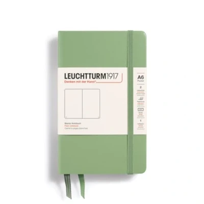 Afbeelding van Leuchtturm notitieboek pocket 90x150 blanco sage