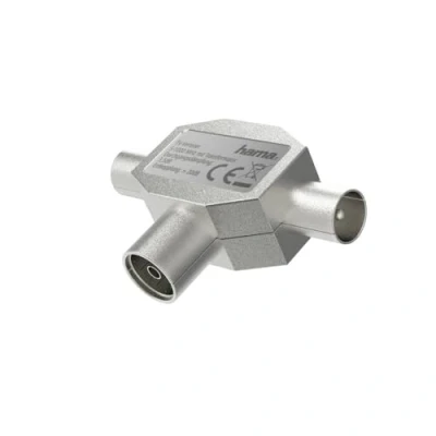 Image de Hama 00205236 séparateur ou commutateur de câbles Diviseur Argent