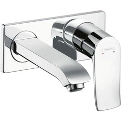 Afbeelding van Hansgrohe Metris 1 greeps wastafelmengkraan afbouwdeel LowFlow met