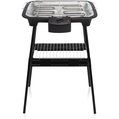 Afbeelding van Tristar BQ 2883 Elektrische Barbecue Staand Te gebruiken als Tafel BBQ Regelbare Thermostaat 2000 Watt