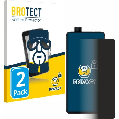 Afbeelding van BROTECT privacy screenprotector voor Xiaomi Mi 9T Pro Folie Beschermfolie Blauwlichtfilter (2 Stuks)