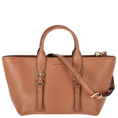 Afbeelding van Michael Kors Mooresm Satchel Handtas, Dames, Maat: One Size, Brown