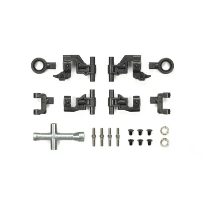 Afbeelding van Tamiya 54874 Reserveonderdeel TT 02 dwarsgeleidearmset boven / instelbaar