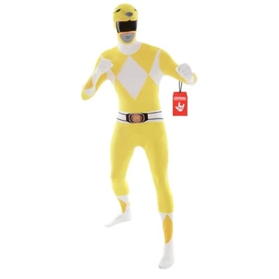 Afbeelding van Morphsuits Mlpryx Originele Power Rangers voor een lengte van 180 186 cm Geel Maat XL