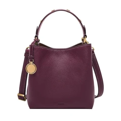 Afbeelding van FOSSIL Schoudertas Handtas Jessie Bucket Crossbody Bag Amethyst Paars