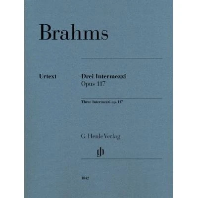 Image de Brahms Johannes Intermezzi (3) Op.117 Edition Revisee Piano