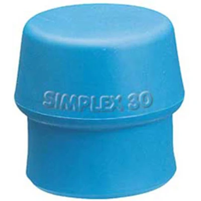 Afbeelding van Halder hamer vervangings kop, zacht, 40mm