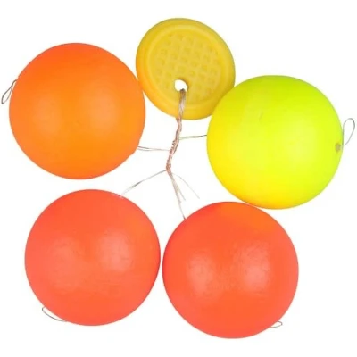 Afbeelding van Trout Master Round Pilots Mix (6 pcs) Maat : 15mm