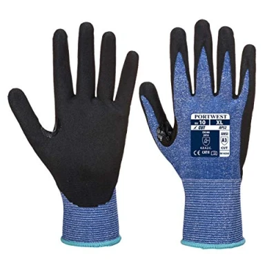 Afbeelding van Portwest Dexi Cut Ultra Glove, kleur: blauw/zwart, maat: L AP52B8RL