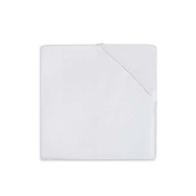 Afbeelding van Jollein Hoeslaken Molton Wieg 50x90cm Wit