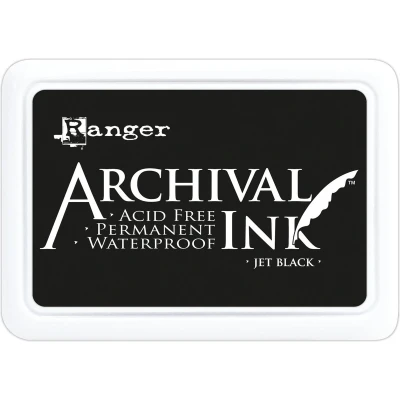 Afbeelding van Ranger Archival Ink pad jet black AIP31468