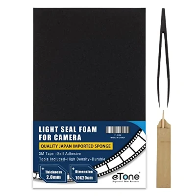 Afbeelding van Light Leak Proof Spons High Density Foam Film Camera Vervanging Seal met Flip Flops voor 120 135 Groot Formaat Accessoires