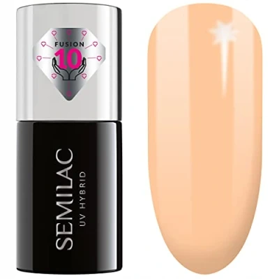Afbeelding van 821 Semilac Extend Care 5 in 1 Light Peach 7 ml nagellak