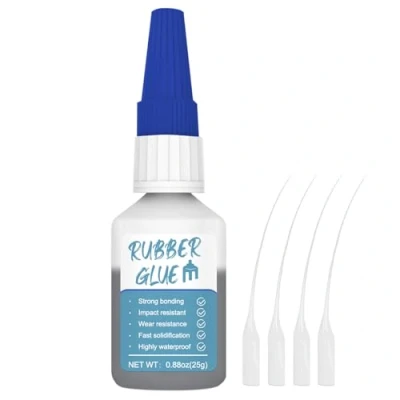 Afbeelding van Extra sterke rubberen lijm, 25 g, waterdicht, secondelijm, voor rubberproducten, banden, riemen, laarzen, knutselen