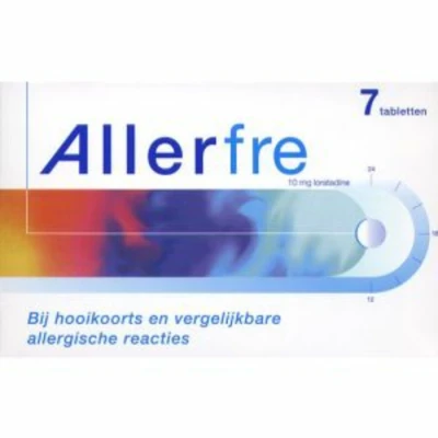 Afbeelding van Allerfre Anti Hooikoorts Tabletten 10mg 1x7st eFarma
