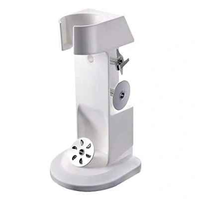 Afbeelding van bamix Deluxe houderaccessoire voor alle bamboemixers, basis werkblad of muur, gemaakt in Switzerland, wit