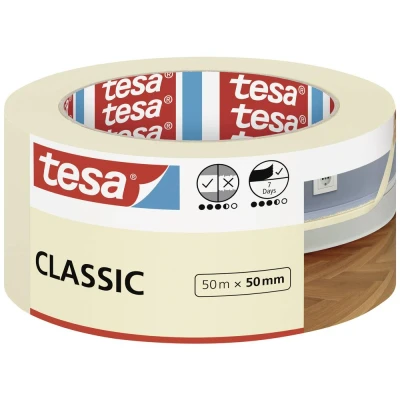 Afbeelding van tesa Classic 52807 00000 03 Schilderstape Wit (l x b) 50 m mm 1 stuk(s)