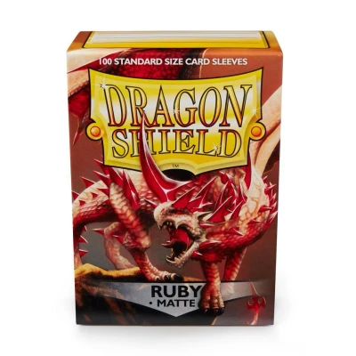 Afbeelding van Dragon Shield Sleeves Matte Ruby (100 stuks)