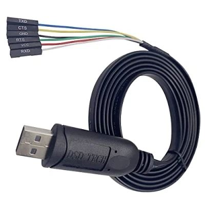 Afbeelding van DSD TECH SH U09G FTDI FT232RL IC geïntegreerde USB naar TTL seriële kabel 1,8 m / 5,9 ft