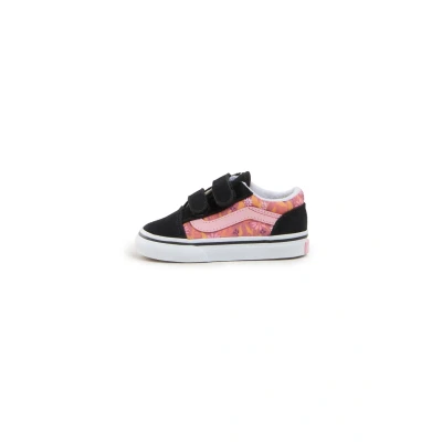 Afbeelding van Vans OLD Skool Unisex Babyschoenen voor kinderen, Maat: 25.5, Medium pink Leer/ synthetisch