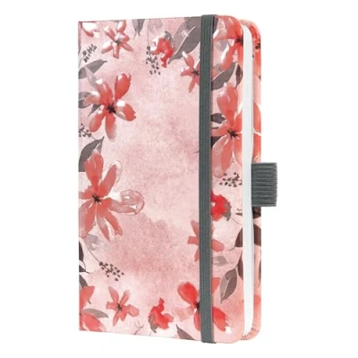 Afbeelding van Weekagenda Beauty A6 2025 (NL/FR/EN/DU) Loose Florals Rose Hardcover