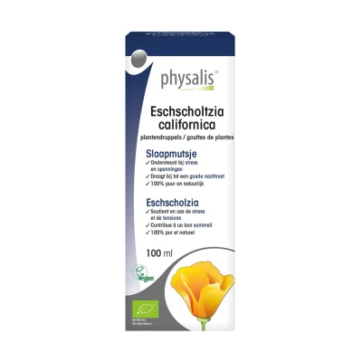 Afbeelding van Physalis Liquide Gouttes de plantes Eschscholtzia Californica