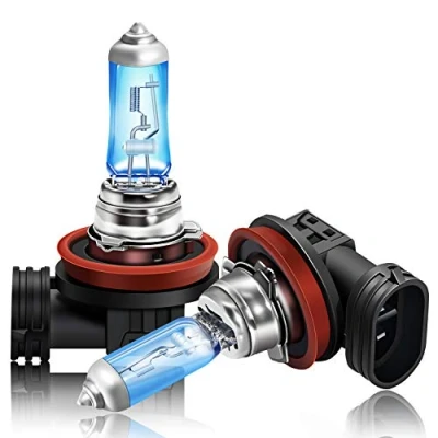 Afbeelding van DZG H16 halogeen mistlampen vervangingsset, 19 W, 5000K, warm wit, superhelder, 12 V, 2 stuks