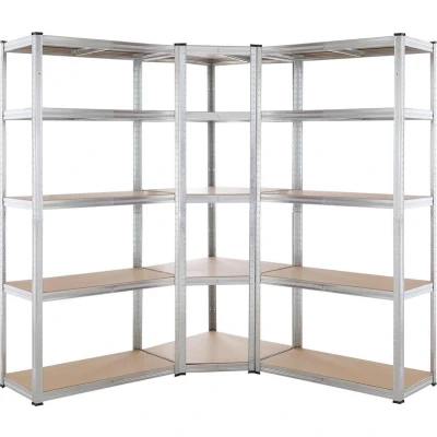 Afbeelding van Monzana Stellingkast Set van 3 15 planken Belastbaar tot 875kg