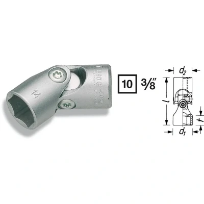 Afbeelding van HAZET 880G 11 Kniegewrichtsleutelinzet 3/8 (10 mm)