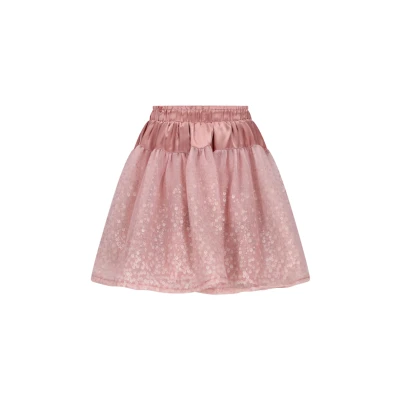 Afbeelding van Le Chic winter rok meisjes roze Trust pailletten