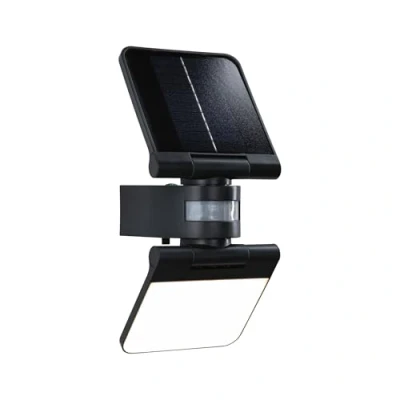 Afbeelding van Paulmann 94609 Lesla Wandspot op zonne energie met bewegingsmelder 12.5 W Warmwit Antraciet