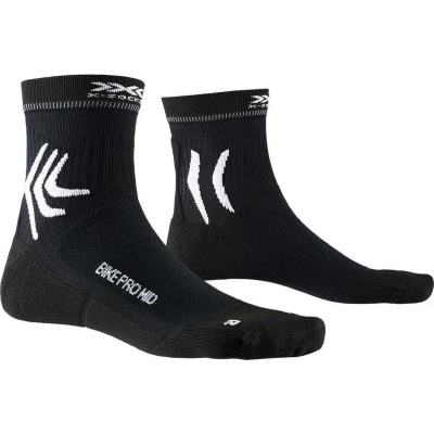 Afbeelding van X socks Sokken Bike Pro Mtb Polyamide Zwart/wit Maat 39 41