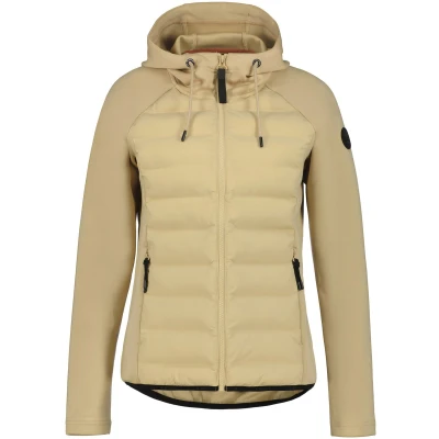 Afbeelding van Icepeak Midlayer Ashburn Outdoorjas, Dames, Maat: XL, Beige