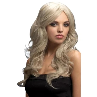 Afbeelding van Fever Nicole Silver Blonde Pruik Wit