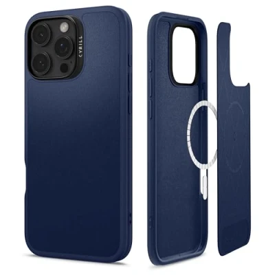Afbeelding van CYRILL Spigen Kajuk Mag compatibel met iPhone 16 Pro (2024) marineblauw
