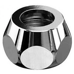 Afbeelding van Schell knelkoppeling chroom 10x3/8