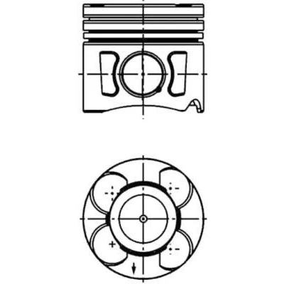 Afbeelding van Kolbenschmidt Zuiger 41648600