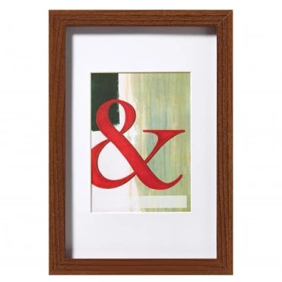 Afbeelding van walther+ design EA520N Wissellijst Papierformaat: 20 x 15 cm Noten