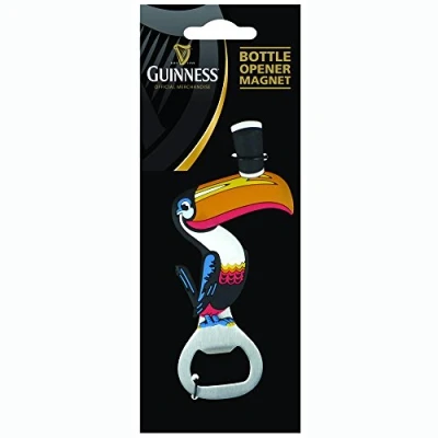 Afbeelding van Guinness Toekan Pvc Bottle Opener Souvenir Koelkast Magneet