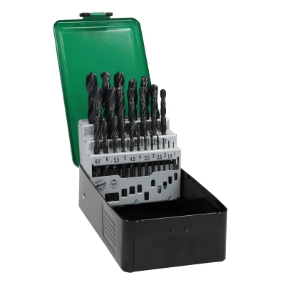 Afbeelding van Hikoki Borenset cassette 25 delig hss r din338