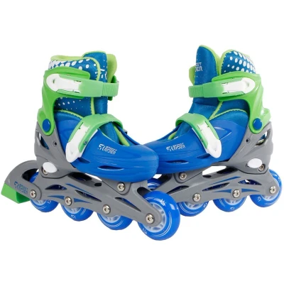 Afbeelding van Street Rider Inlineskates Verstelbaar Maat 27 30 Blauw