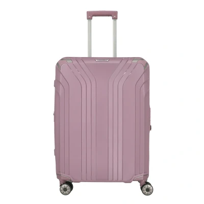 Afbeelding van Travelite Elvaa 4 Wiel Trolley M Expandable rosé Harde Koffer