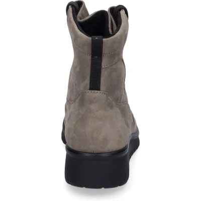 Afbeelding van Josef Seibel Calais Enkellaarsjes met plateauzool, Dames, Maat: 38, Taupe Textiel