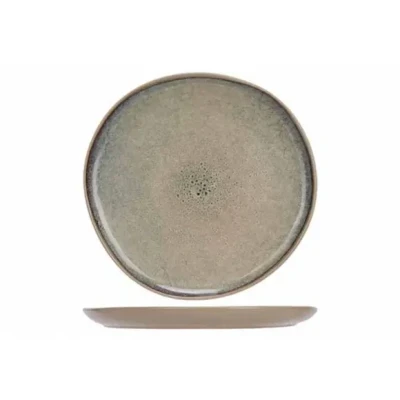 Afbeelding van Jonckheere Collectie Oona Sand plat bord groen D27xh2cm