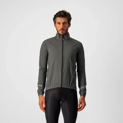 Afbeelding van Regenvest Castelli Emergency 2 Rain maat L Groen